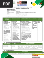 SESIÓN DE APRENDIZAJE 1 - Numeros Naturales