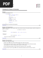 TD - Pointers & Structures