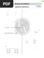 6305dbd1e1e27e00185fddc9 - ## - Quadratic Equations: DPP 03 (Of Lec 04) - (Prayas 2.0 2023 PW Star)