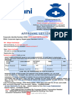 Approval Letter: WWW - Dhanifinance.co - in