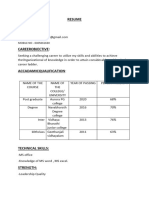 Mohan Resume