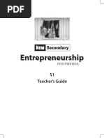 Entrepreneurship s1 TG