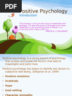 Positive Psychology