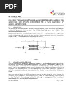 Dynamically Balance Flexible High Speed Rotors