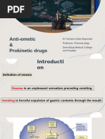 Anti-Emitic and Prokinetic Drugs