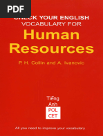 Check Vocabulary For Human Resources