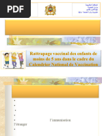 Rattrapage Vaccinal Du PNI