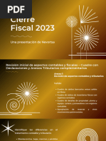 Brochure Informativo Cierre Fiscal 2023