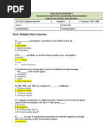 Tutorial3 Modelanswer