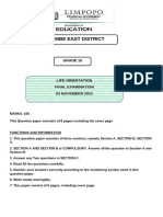 Final Life Orientation Grade 10 Question Paper