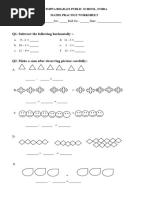 Maths Practice Worksheet-2