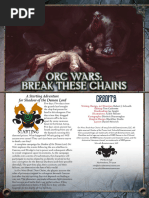 Shadow of The Demon Lord SE Orc Wars 1 Break These Chains OEF, 2024