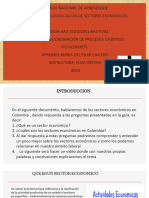 Clasificacion de Sectores Economicos