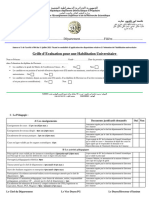 Grille D'évaluation Pour Une Habilitation Universitaire