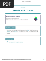 Activity 1.2.5 Aerodynamic Forces - Aerospace Engineering