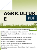 Agriculture