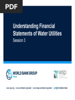 World Bank How To Read Financial Statements of Water Utility Company