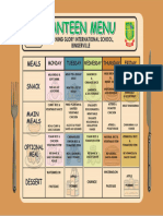 Canteen Menu 1ST Term Week 7 - 2024-25