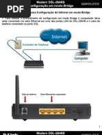 D-Link DSL-2640B - Configurando em Bridge Tutorial)