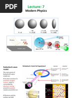 Lecture 7 Modern Physics