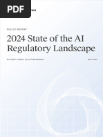 State of The AI Regulatory Landscape - Convergence Analysis