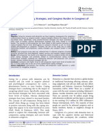 2019-Self-Compassion Coping Strategies and Caregiver Burden in Caregivers of People With Dementia