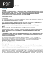 Obligaciones y Contratos - Segundo Parcial