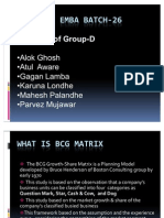 BCG Matrix