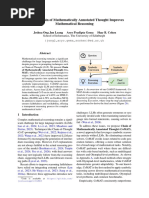 CoMAT - Chain of Mathematically Annotated Thought Improves Mathematical Reasoning