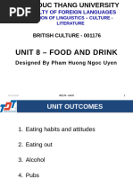 Unit 8.food and Drink