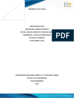 Tarea - 1 - Cinematica en - Fisica