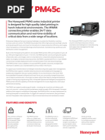 Sps PPR pm45 pm45c Industrial Printer Datasheet en