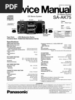 Panasonic Sa Ak75