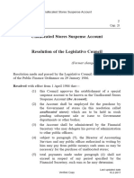 Unallocated Stores Suspense Account