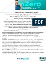 Contrato Pessoal Exclusivo Finanzero Brasil Serviços Online Ltda