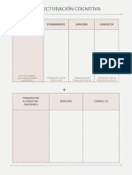 TCC - Ejercicios de Restructuración Cognitiva - Sesión 5