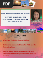 Revised Guidelines For PCO Accreditation