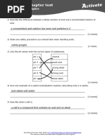 Acids and Alaklis H