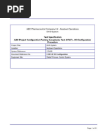 CFAT-01 IO Configuration