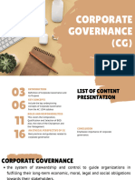 BLOCK E Corporate Governance