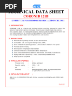 Coronib - 121B - TDS