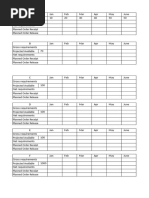 Evaluation Exercise MRP - 3 - Blank Sheet