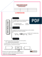 Ficha 3ro Las Preposiciones