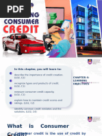 Chapter 4 Managing Consumer Credit