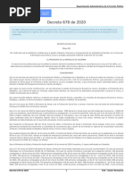 Decreto 678 de 2020 - Medidas para La Gestión Tributaria, Financiera y Presupuestal de Las Entidades Territoriales