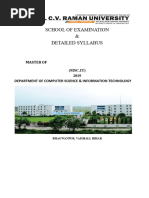 MSC It New Syllabus Formatted by Me