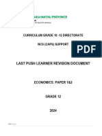 2024 Grade 12 Economics Last Push Learner Revision Document Final Amended 11.08.2024