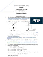 Physics - Physics - Marking Scheme