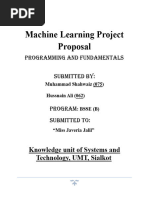 Project Proposal Machine Learning