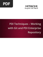 Working With GIT and Pentaho Data Integration Enterprise Repository